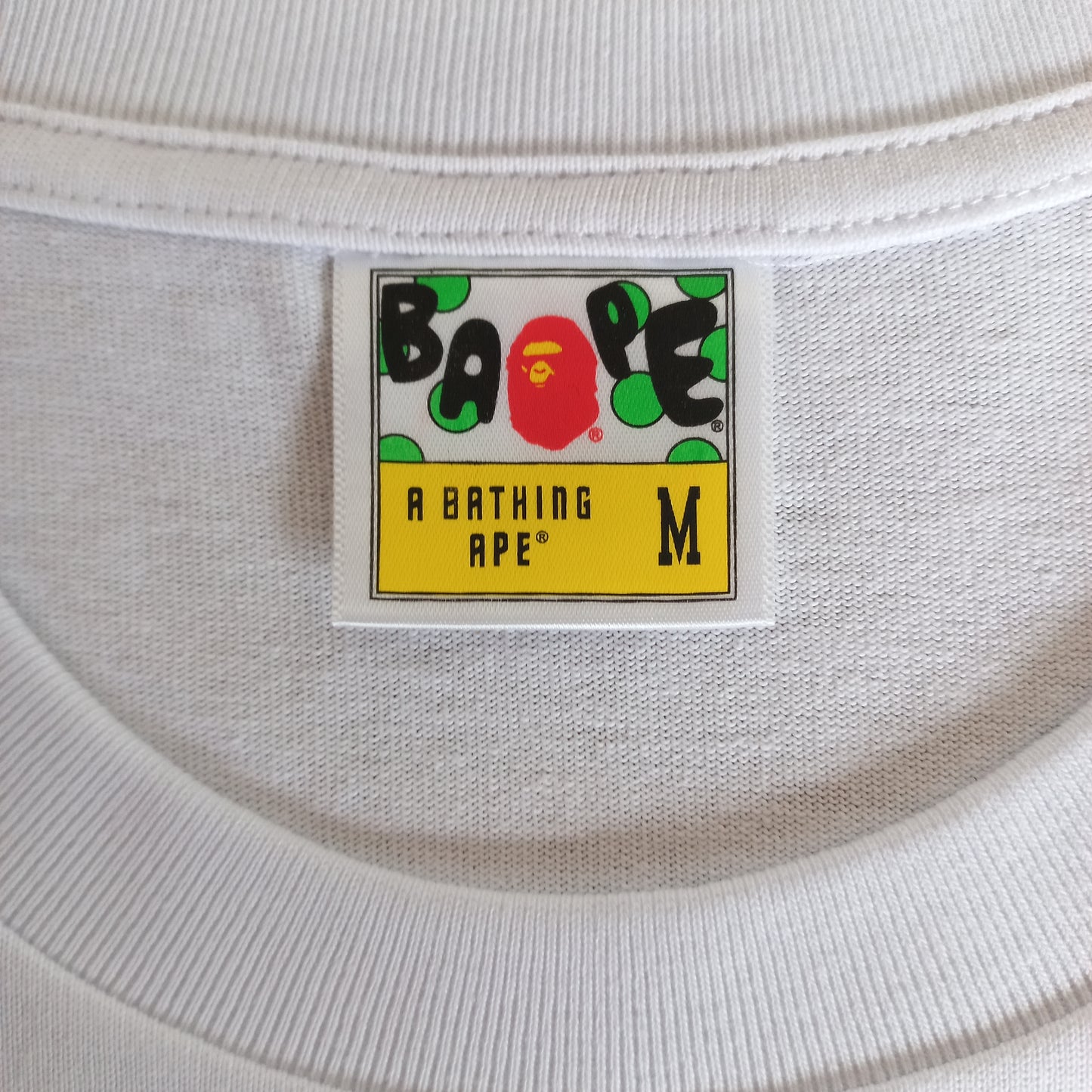 BAPE Monkey Face Tee 'White' (S)