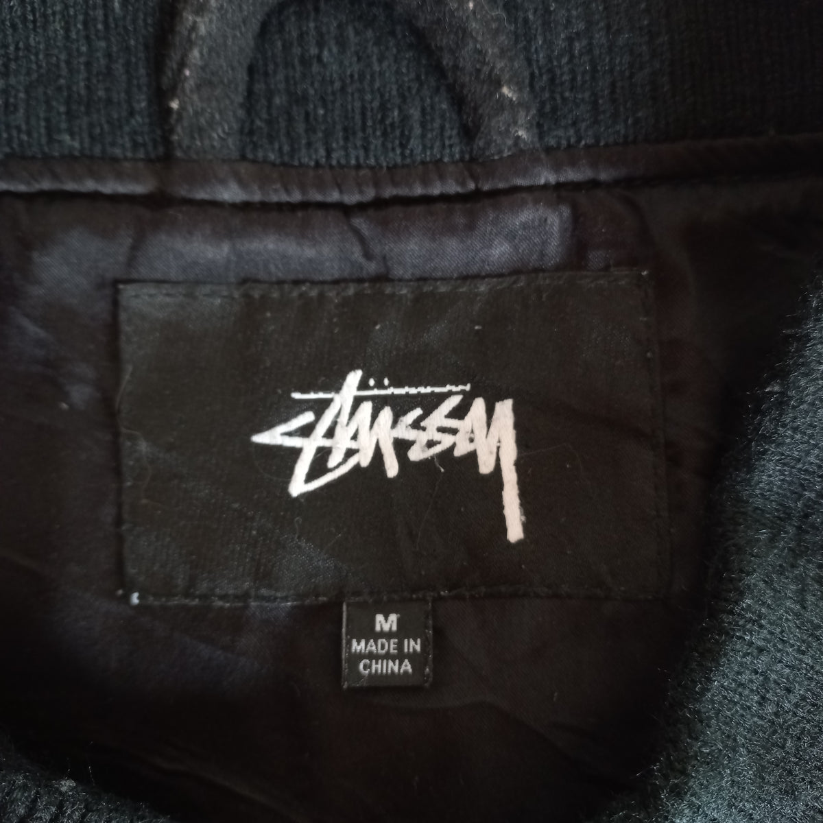 Vintage Stüssy X CDG 40th Anniv Collegejacke (M)