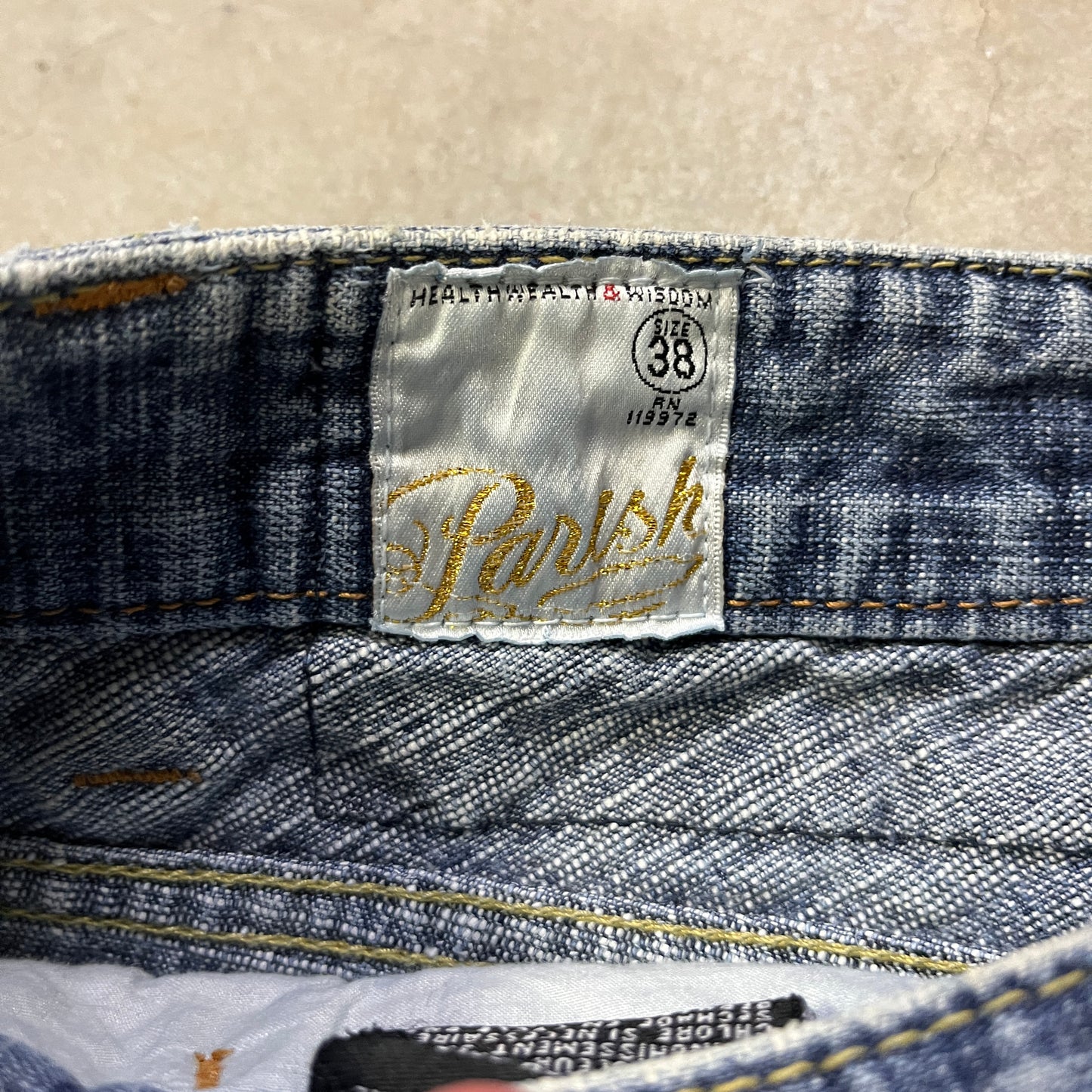 Short en jean vintage Parish (38US)