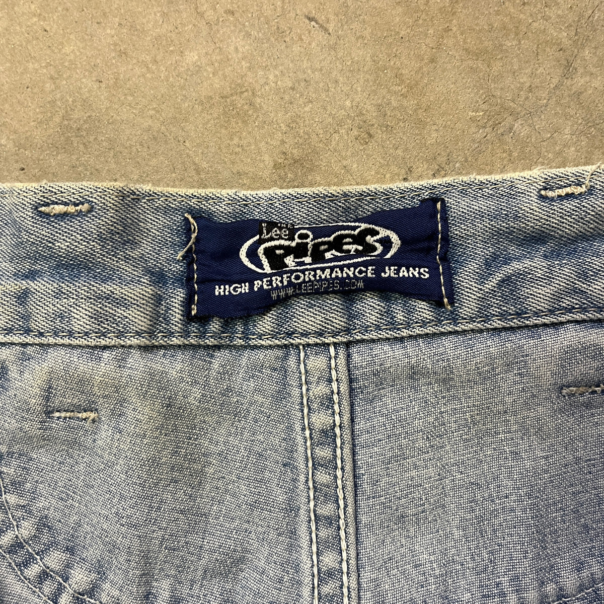 Shorts longs Lee Pipes vintage (M)