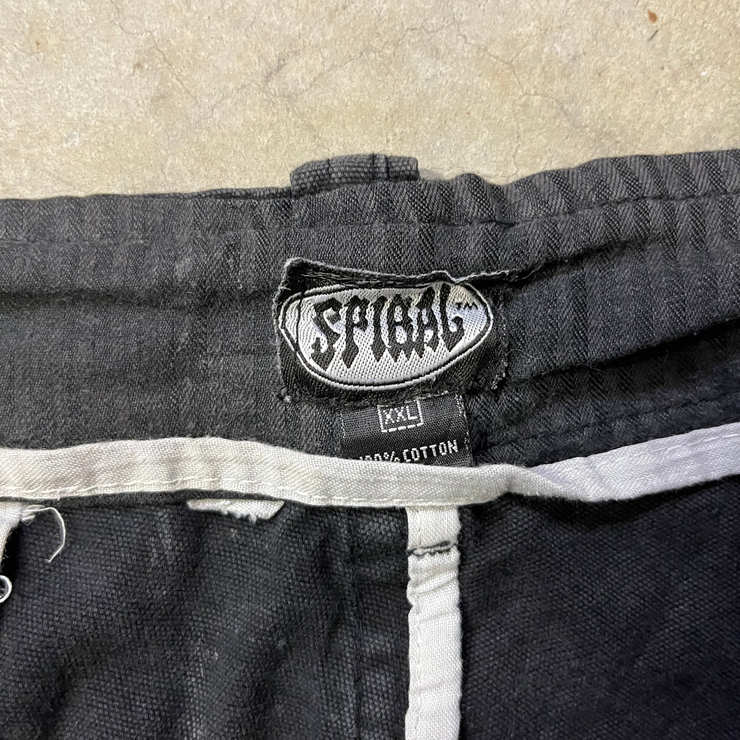 Vintage Spiral Jorts (XL)