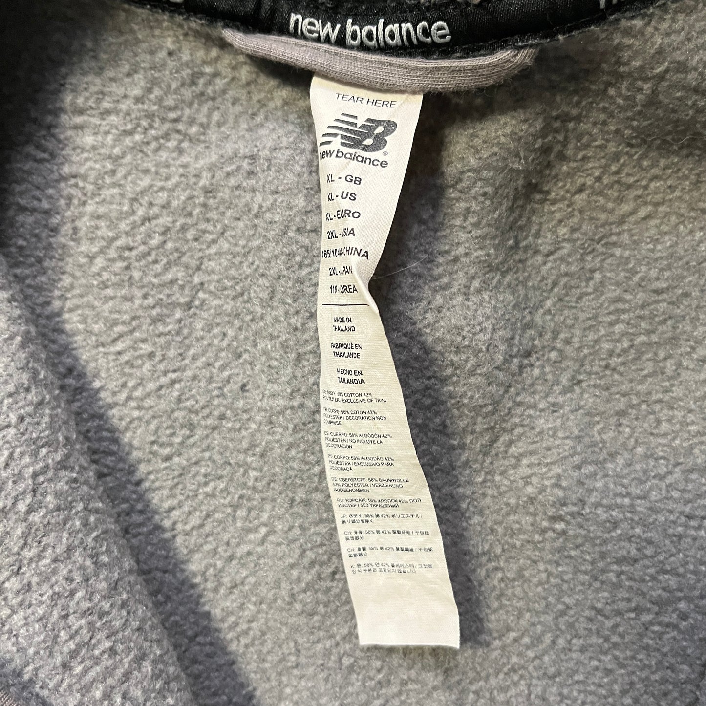 Vintage NB X Liverpool FC Reißverschlussjacke (L)
