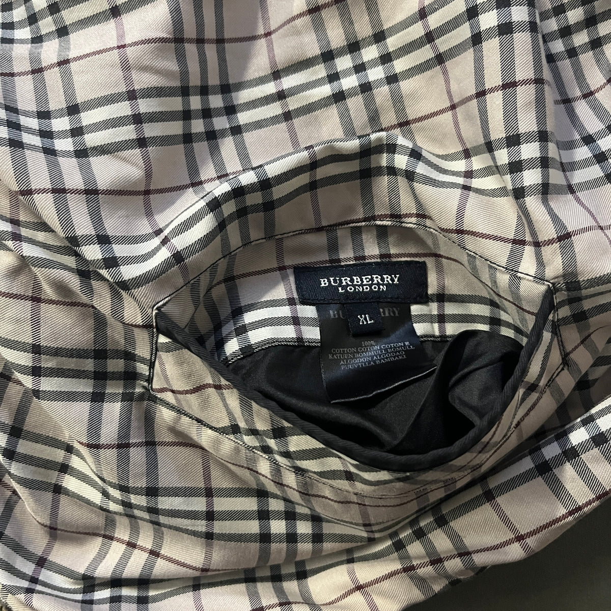 Vintage Burberry Harrington Jacke (L)