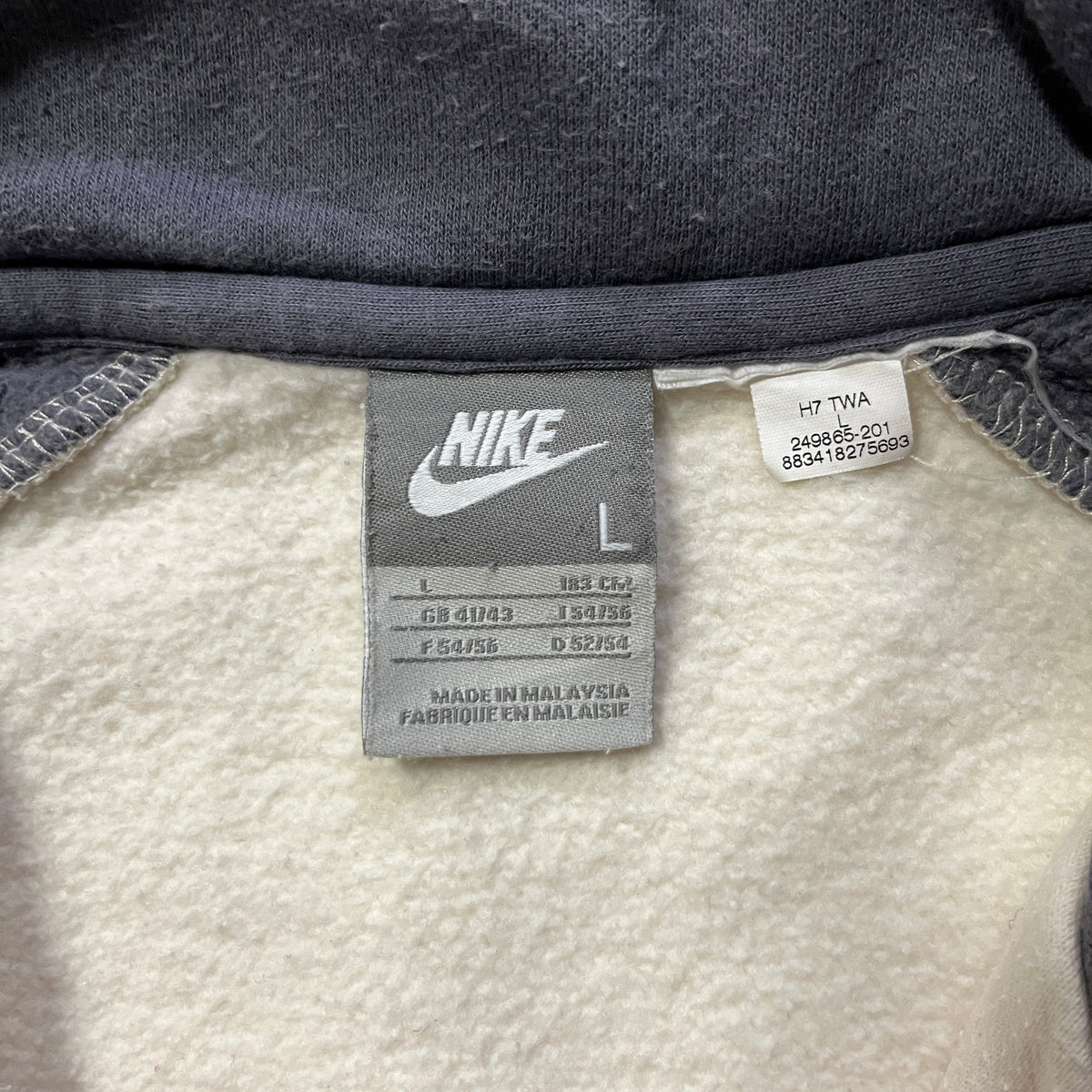Vintage Nike Zip-Up / Back Design Jacket (M)
