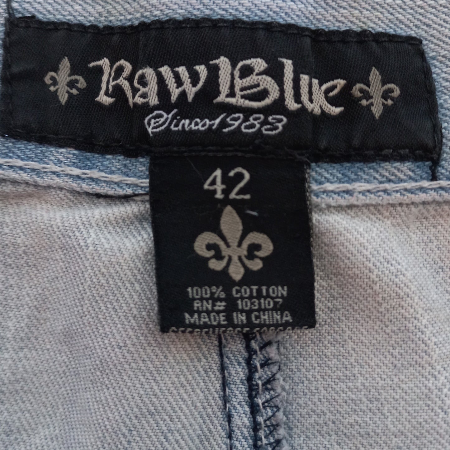 Vintage Raw Blue Jorts (42US)