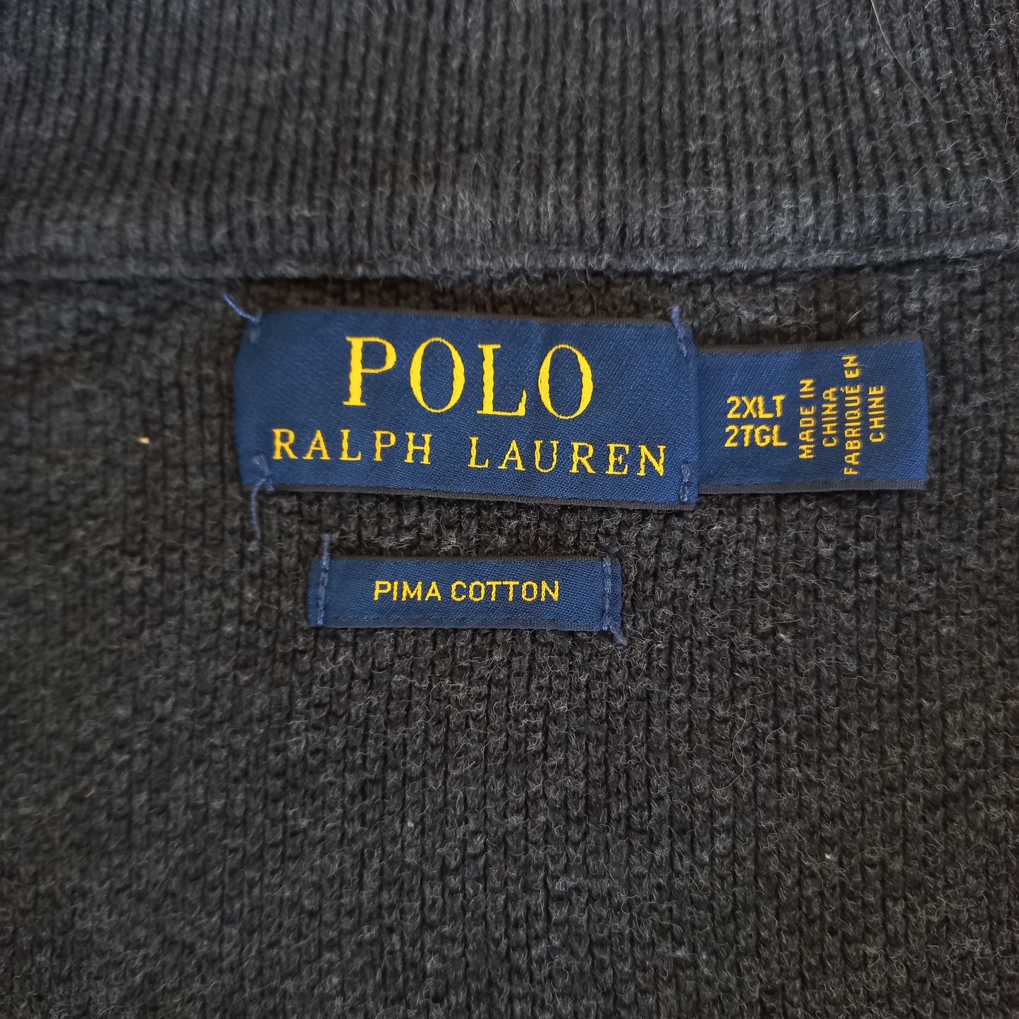 Vintage Ralph Lauren 1/4 Zip Sweat (XL)