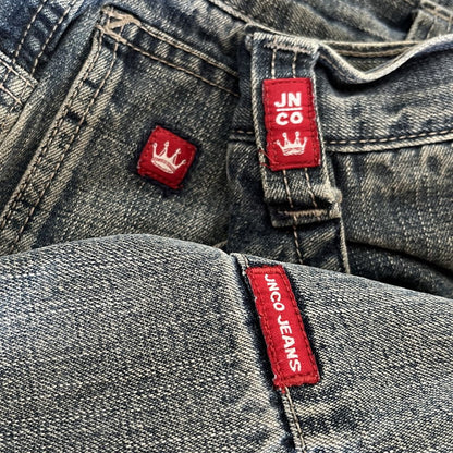 RARE Vintage JNCO Bulldog Jorts (L)