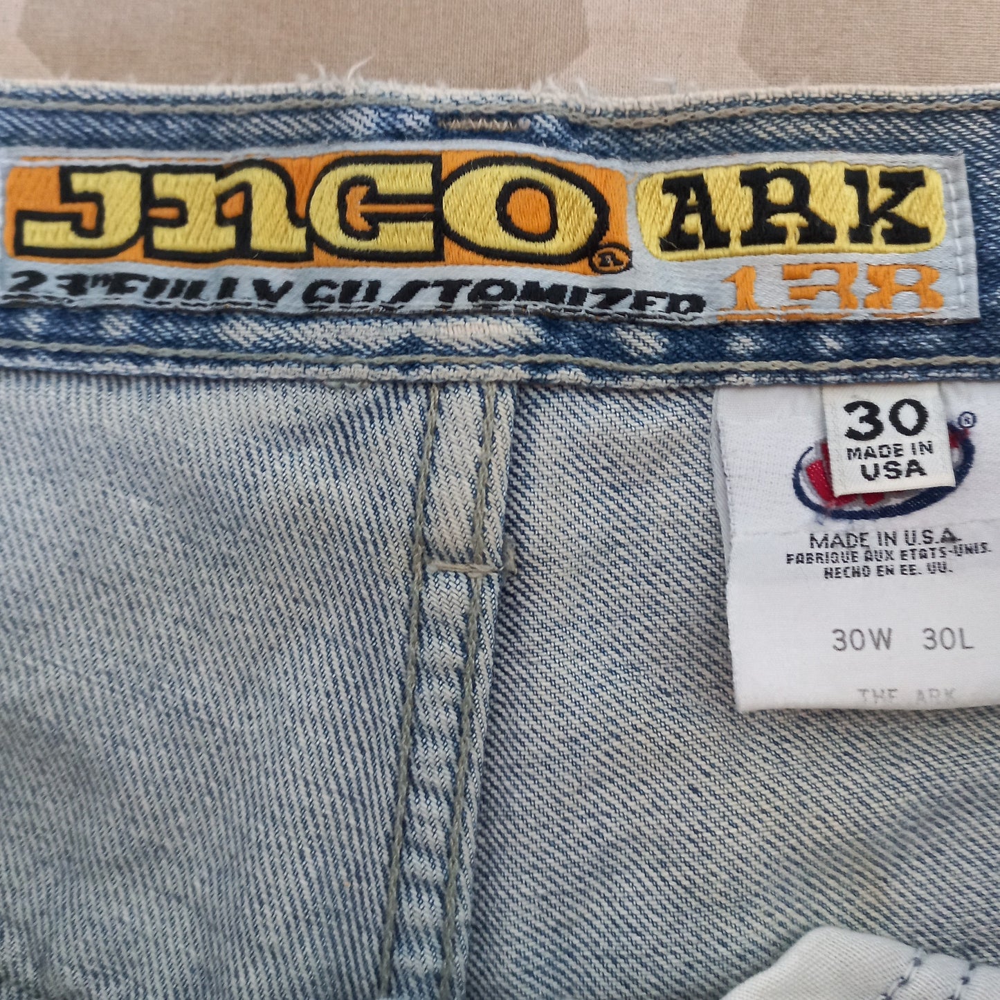 SELTENE Vintage JNCO Made in USA 23' Jeans (30US)