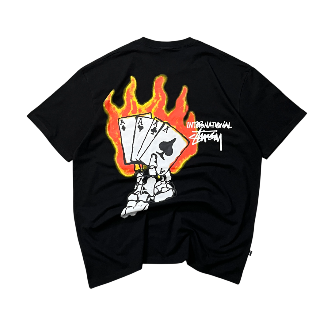 Stüssy Burning Cards Tee (XL)