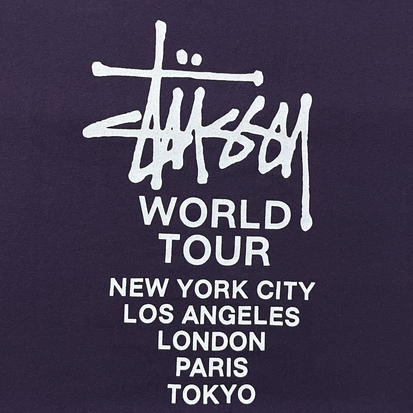 Stüssy World Tour Tee (S)