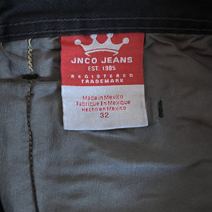 JNCO Blue Flame Jorts (32US)