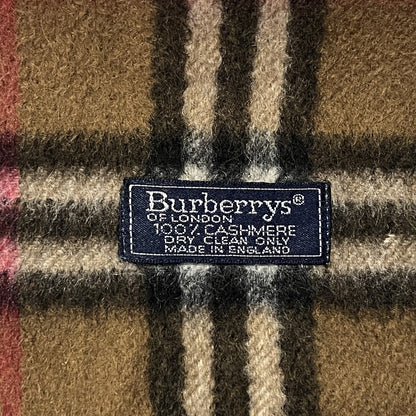 Vintage Burberry Scarf 100% Cashmere