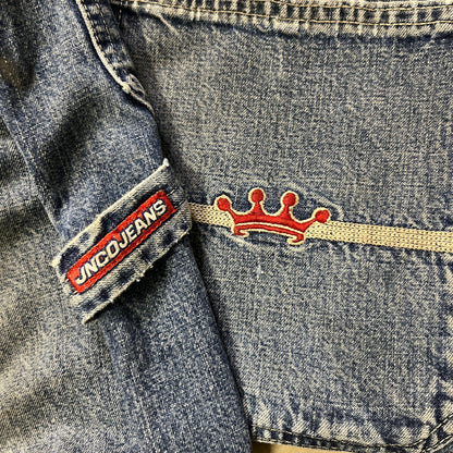 RARE Vintage JNCO Crown Jeans (32x32US)