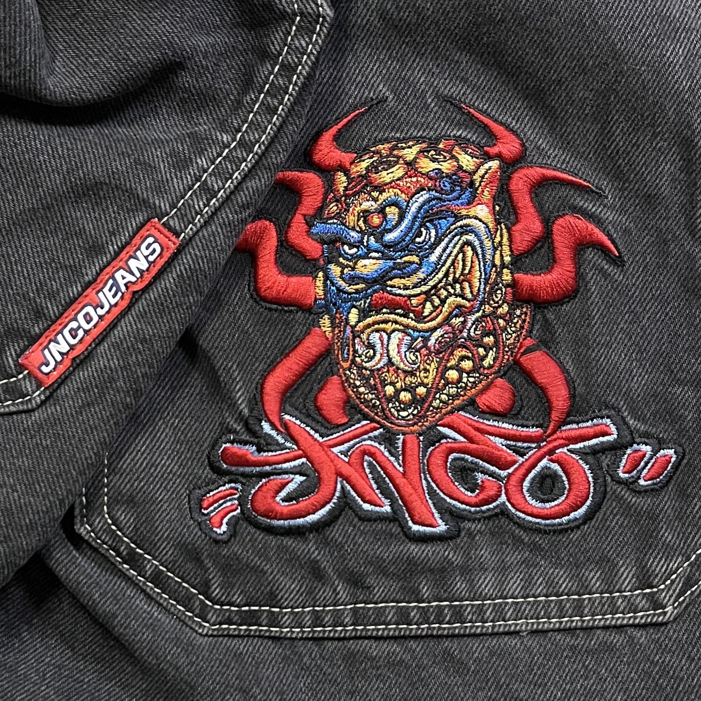 RARE Vintage JNCO Temple Jeans (30x32US)