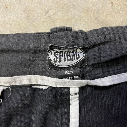 Vintage Spiral Jorts (XL)