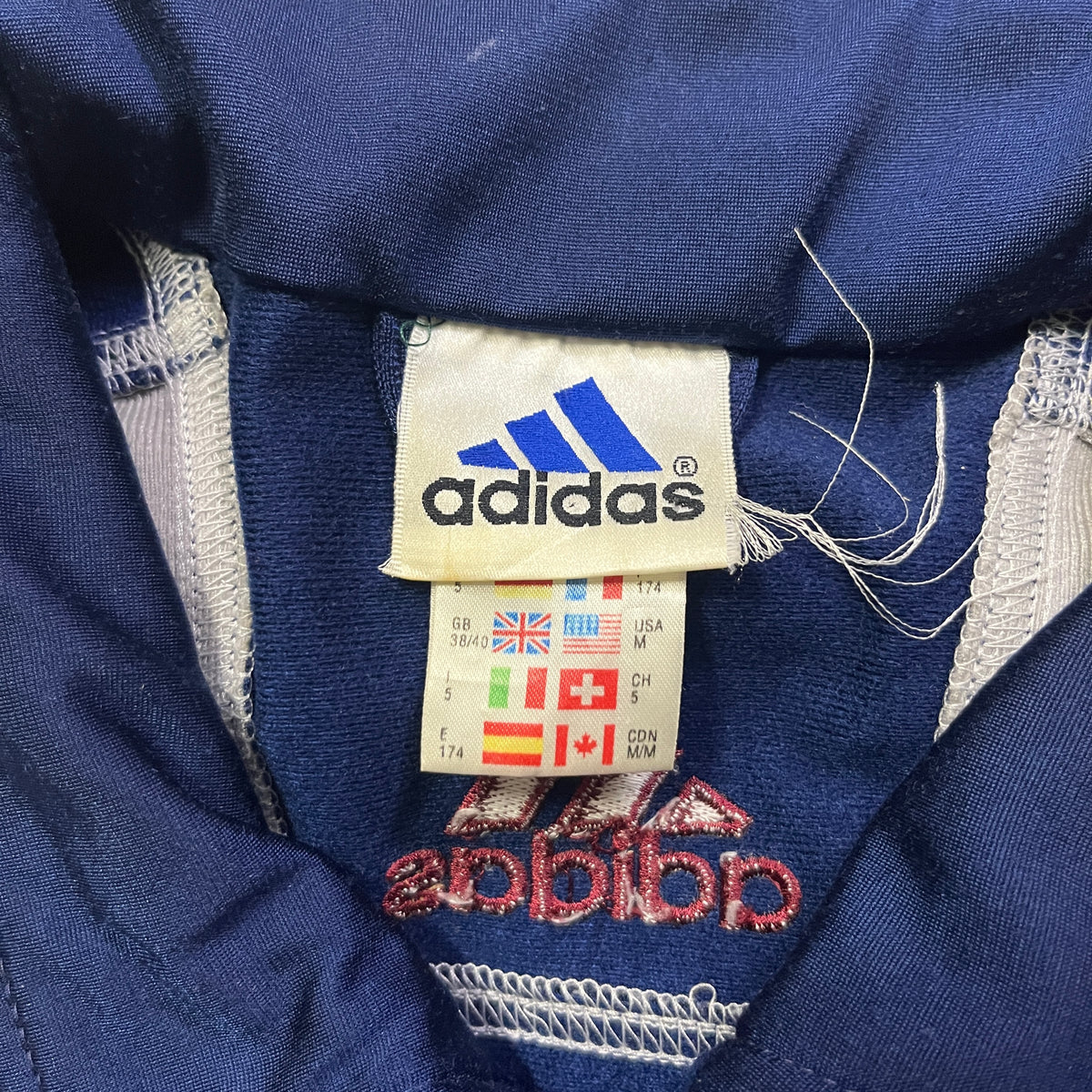 Vintage Adidas Reißverschlussjacke (M)