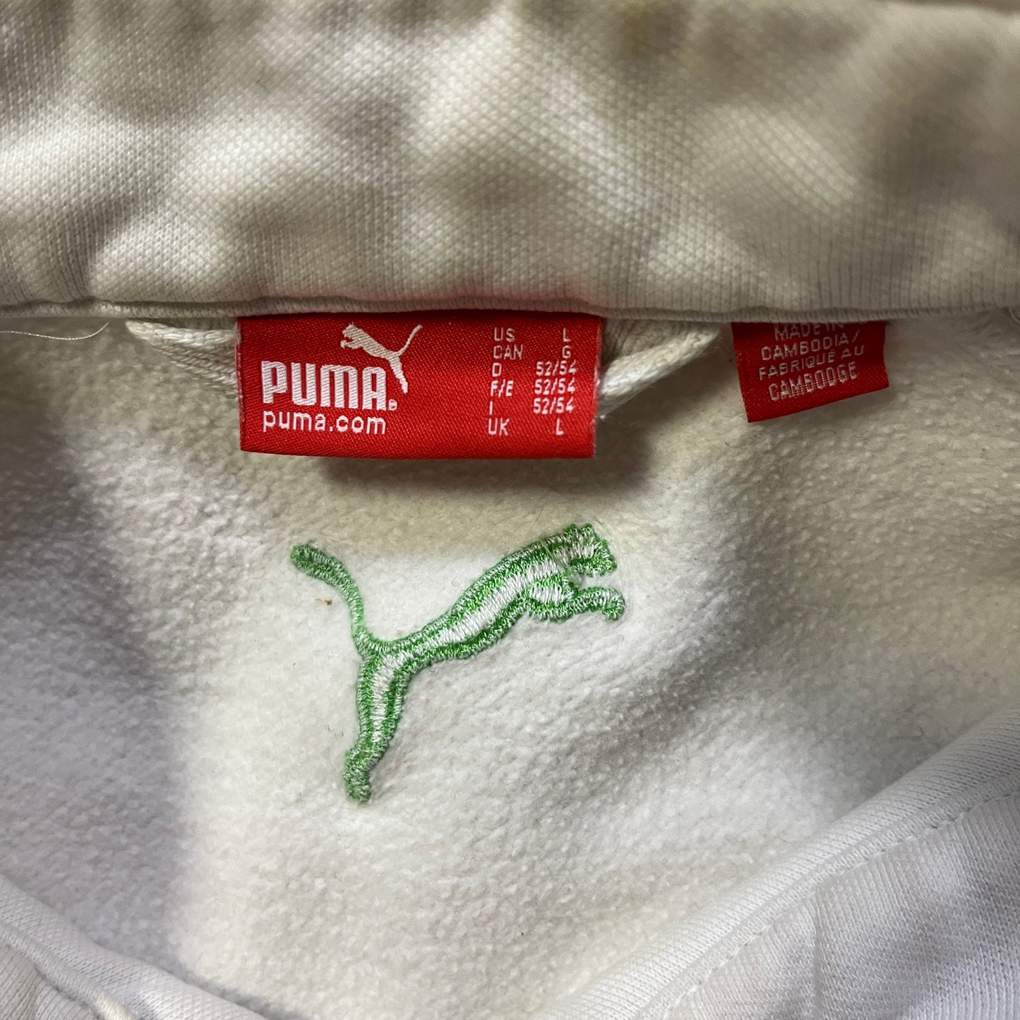 Vintage Puma Reißverschlussjacke (L)