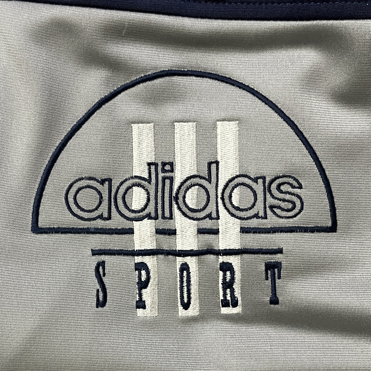 Vintage Adidas Zip-up Jacket / Back Design (S)