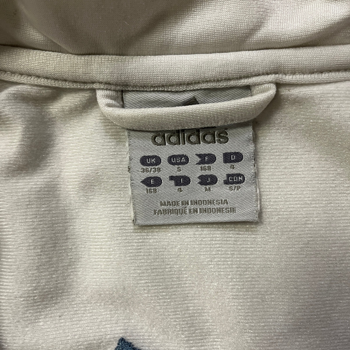 Vintage Adidas Zip-up Jacket / Back Design (S)