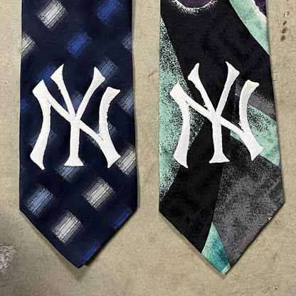 2 Vintage New York Yankees Ties