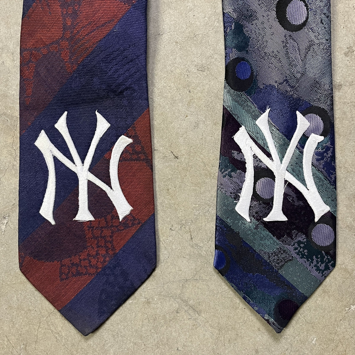 2 Vintage New York Yankees Ties