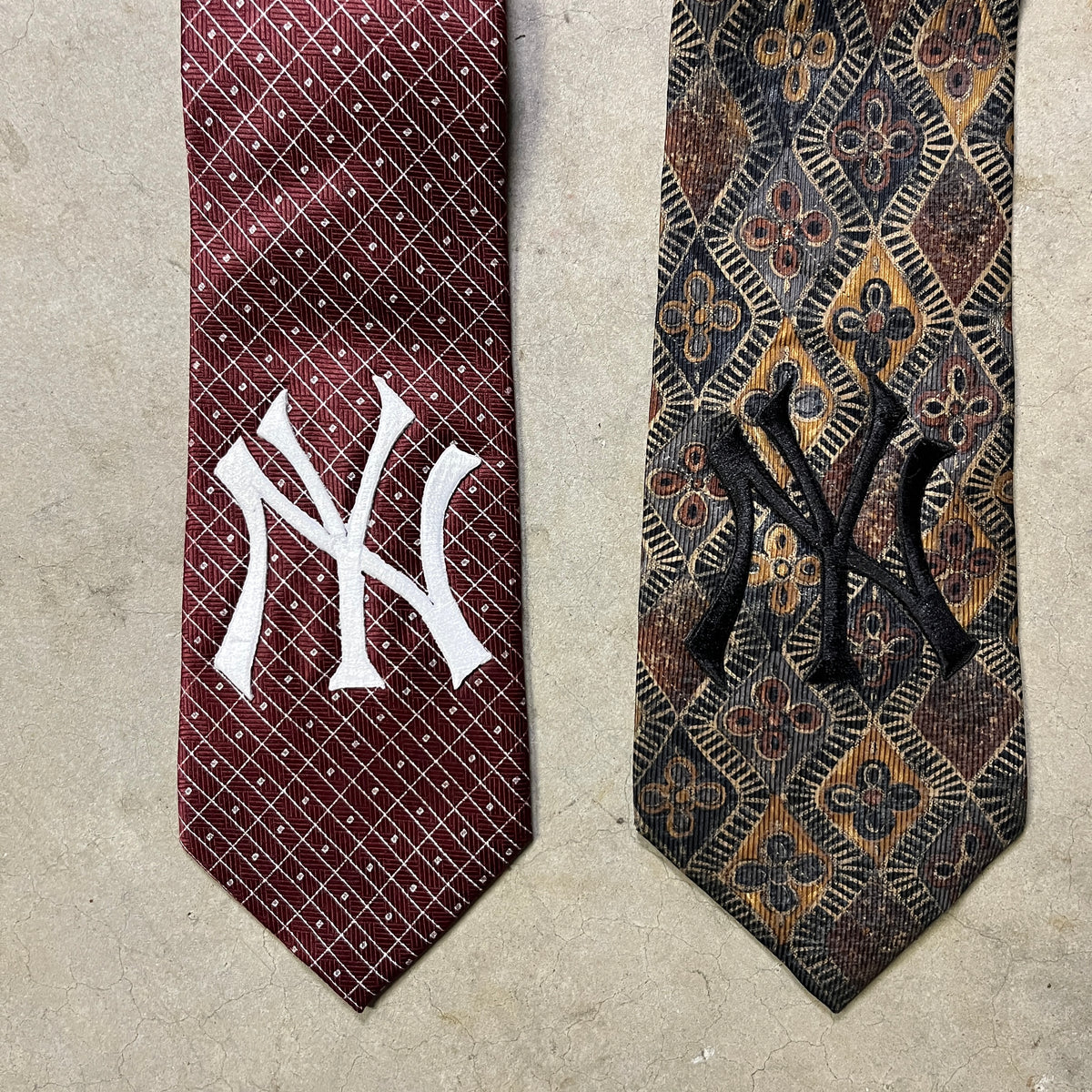 2 Vintage New York Yankees Ties