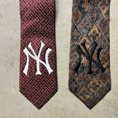 2 Vintage New York Yankees Ties