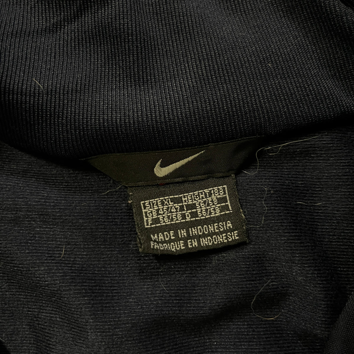 Vintage Nike Zip-Up / Back Design Jacket (XL)
