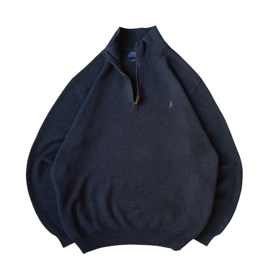 Sweat Ralph Lauren vintage 1/4 Zip (XL)