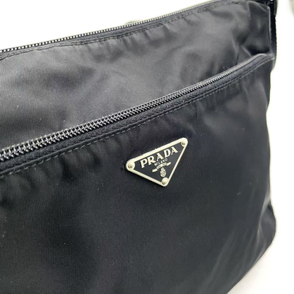 Prada Vera Triangle Shoulder Bag