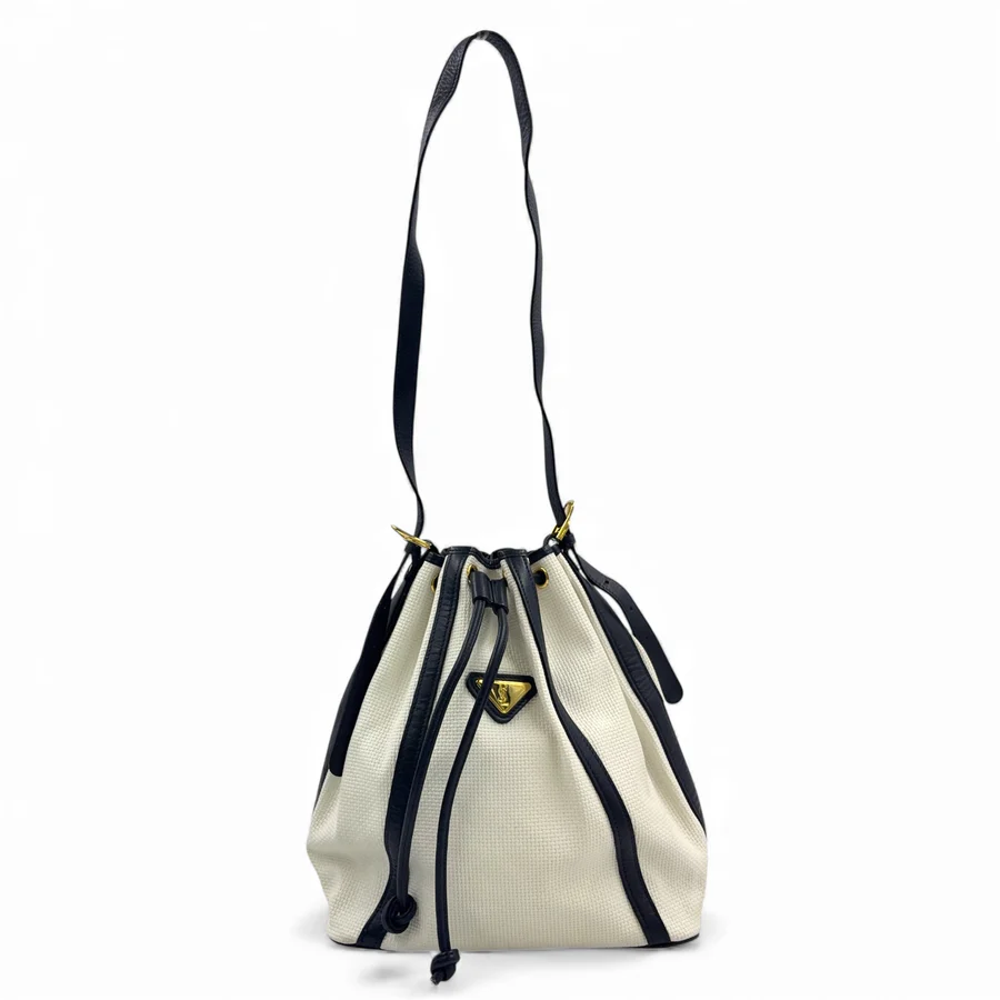 YSL Drawstring Shoulder Bag