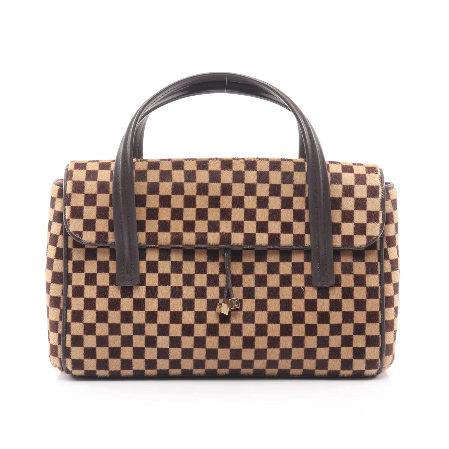 LV Lion Damier Sauvage Handbag