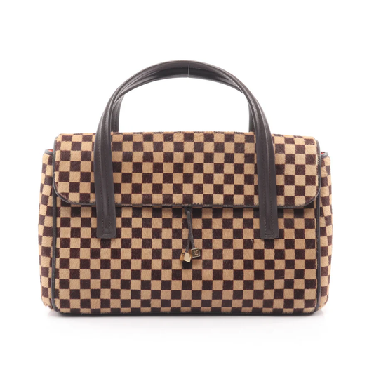 LV Lion Damier Sauvage Handbag
