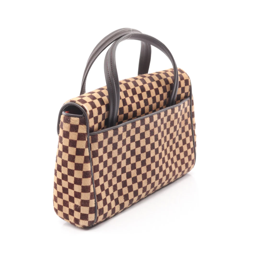 LV Lion Damier Sauvage Handbag
