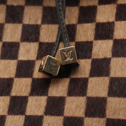 LV Lion Damier Sauvage Handbag