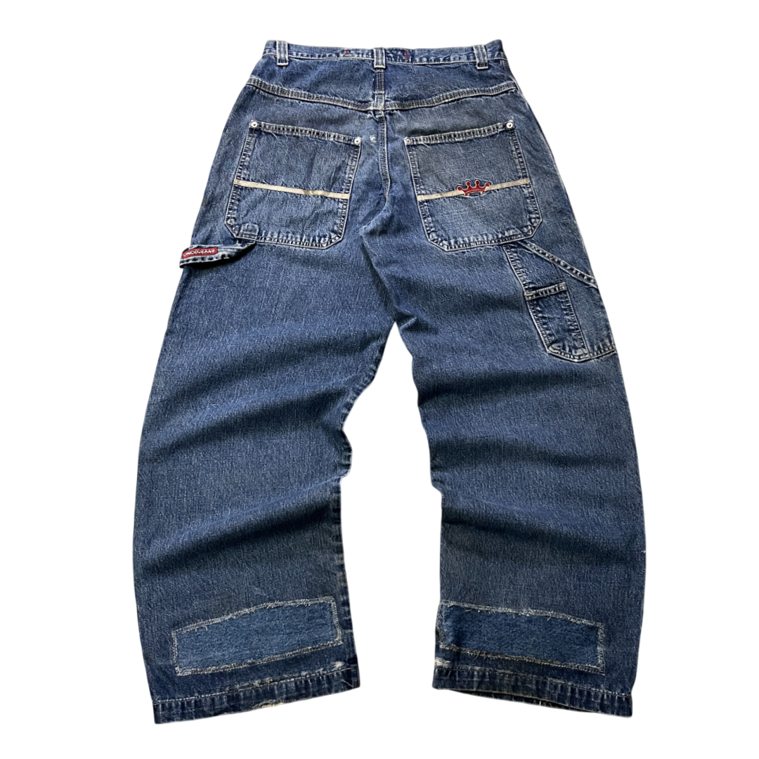 RARE Vintage JNCO Crown Jeans (32x32US)