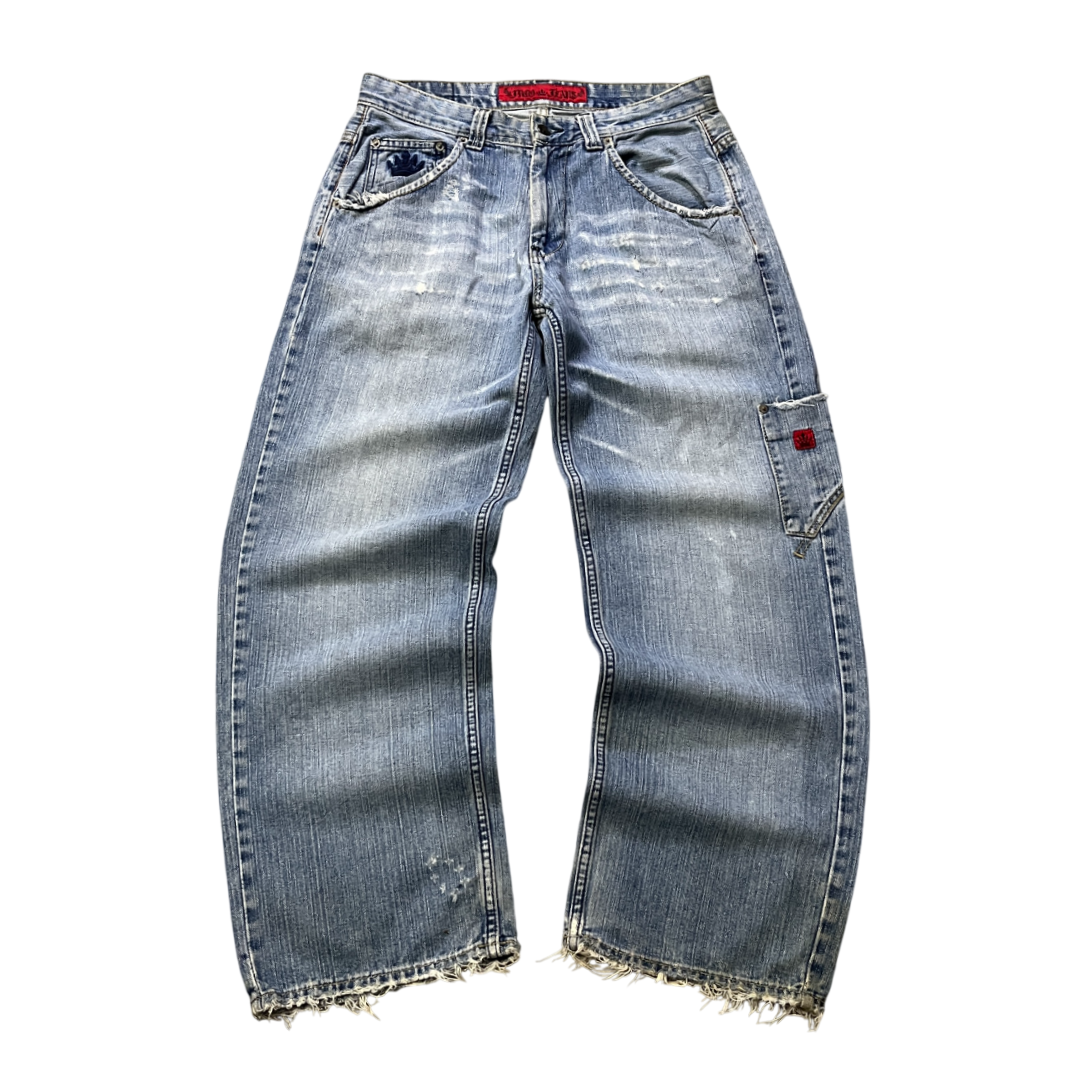 RARE Vintage JNCO Crown Jeans (32x30US)