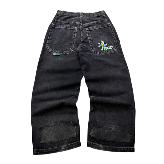 RARE Vintage JNCO Flamehead Jeans (P)