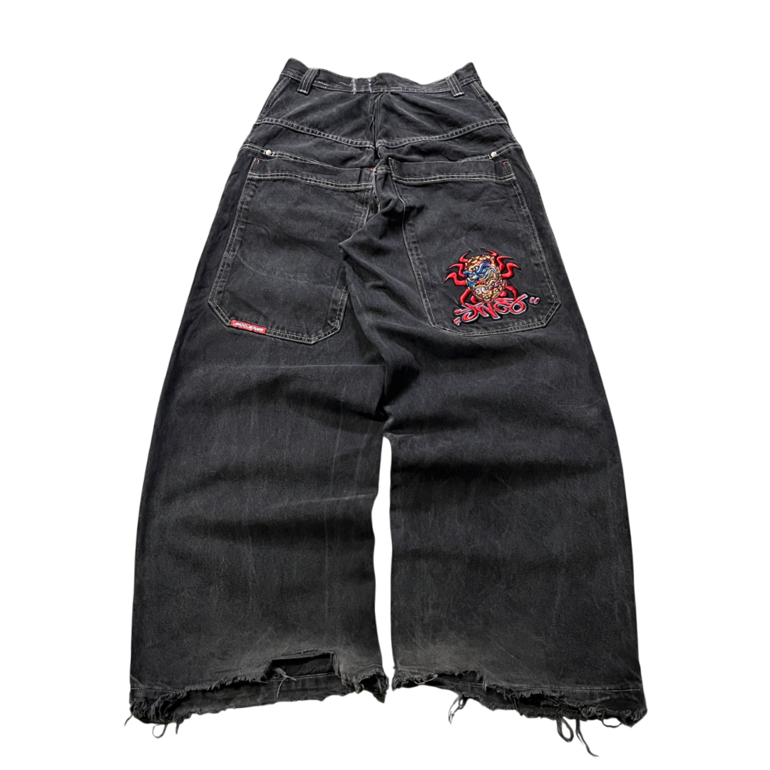 RARE Vintage JNCO Temple Jeans (30x32US)