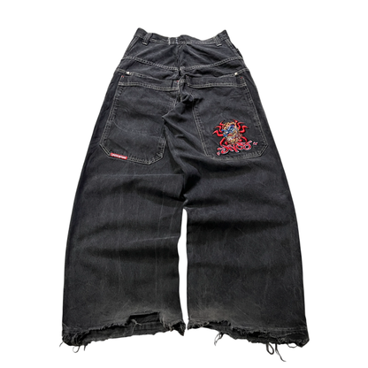 RARE Vintage JNCO Temple Jeans (30x32US)
