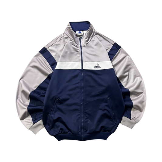 Vintage Adidas Zipped Jacket / Back Design (L)