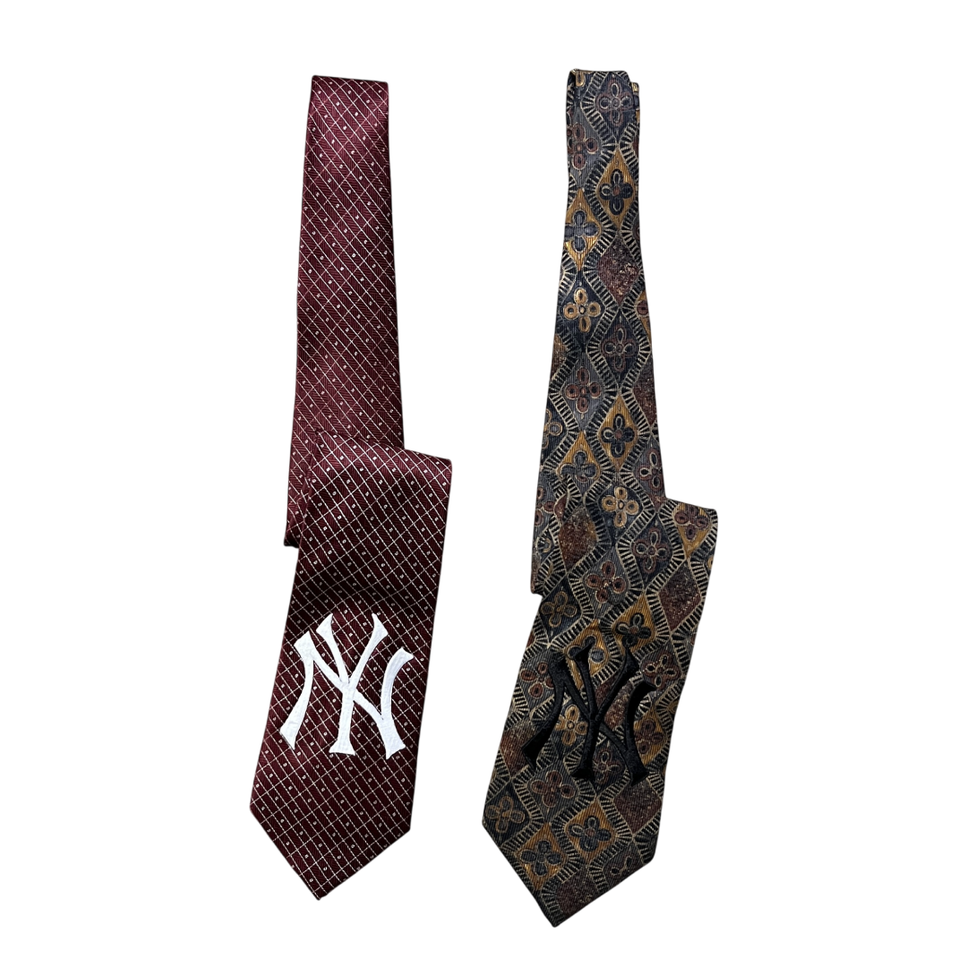 2 Vintage New York Yankees Ties
