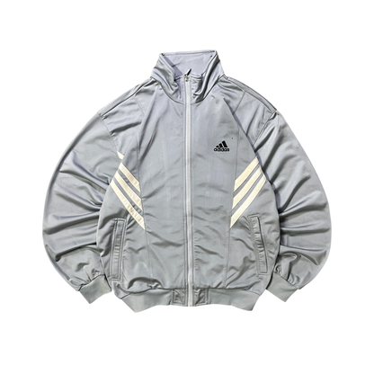 Vintage Adidas Jacke mit Reißverschluss / Rückendesign (S)