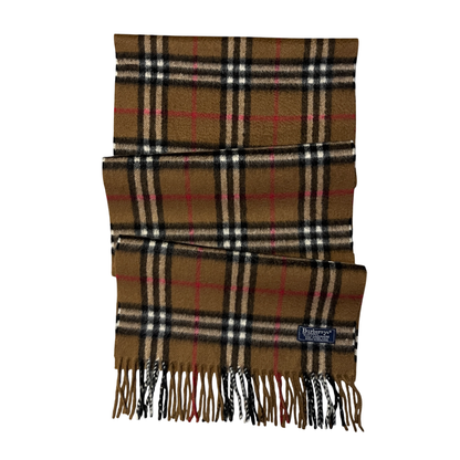 Vintage Burberry Scarf 100% Cashmere