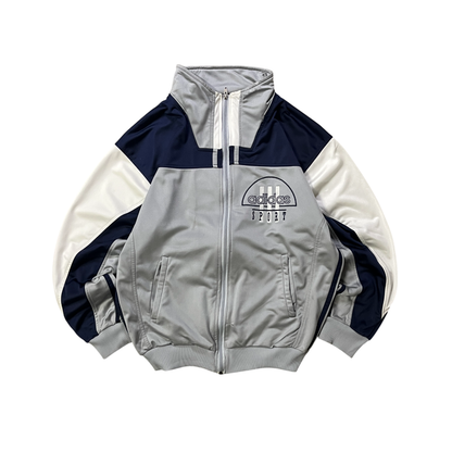 Vintage Adidas Zip-up Jacket / Back Design (S)