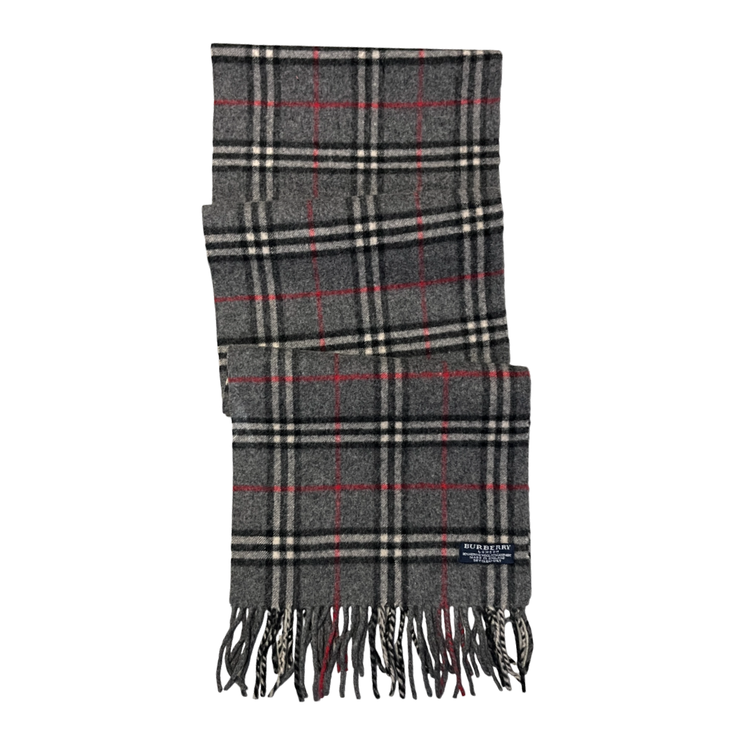 Vintage Burberry Scarf 90% Merino Wool