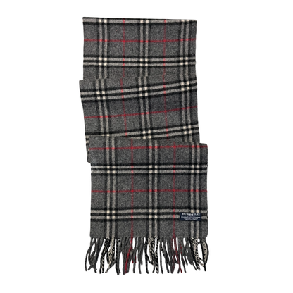 Vintage Burberry Scarf 90% Merino Wool