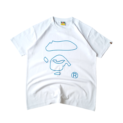 BAPE Monkey Face Tee 'White' (S)