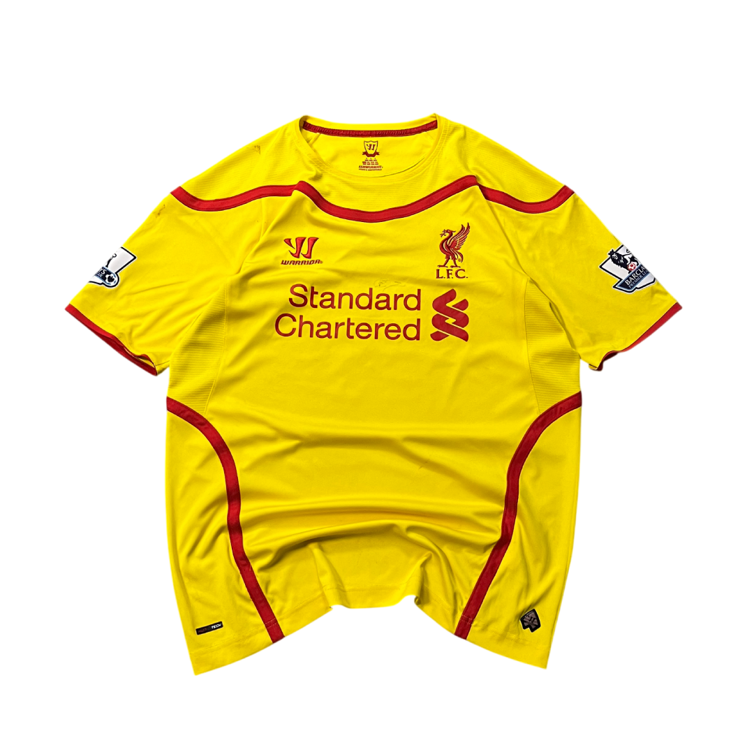 Vintage Signed Gerrard Liverpool Jersey (L)