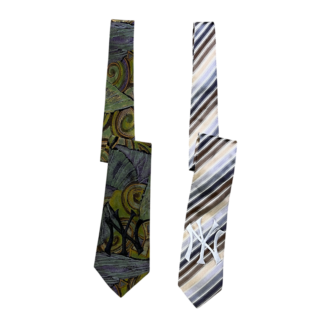 2 Vintage New York Yankees Ties